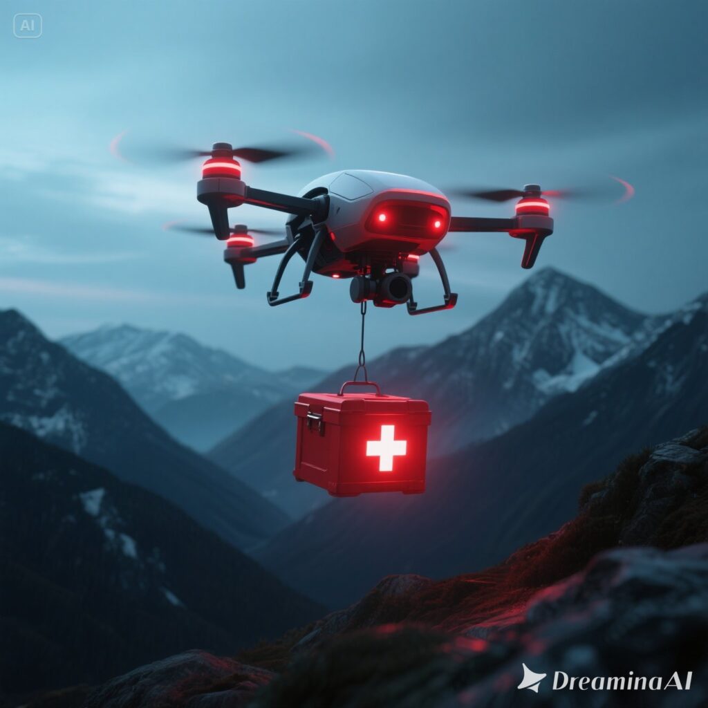 Drone Medis: Menyelamatkan Nyawa di Daerah Terpencil